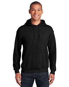 Gildan® Unisex Heavy Blend™ Hooded Sweatshirt with Logo-Black