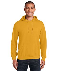 Gildan® Unisex Heavy Blend™ Hooded Sweatshirt with Logo-Gold