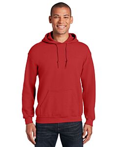 Gildan® Unisex Heavy Blend™ Hooded Sweatshirt with Logo-Red