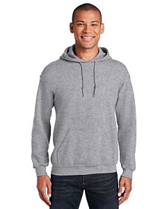 Gildan® Unisex Heavy Blend™ Hooded Sweatshirt with Logo-Sport Gray