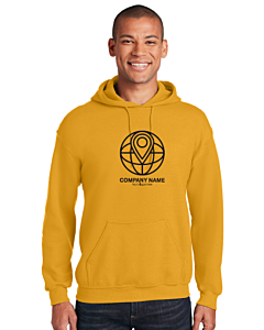 Gildan® Unisex Heavy Blend™ Hooded Sweatshirt with Logo